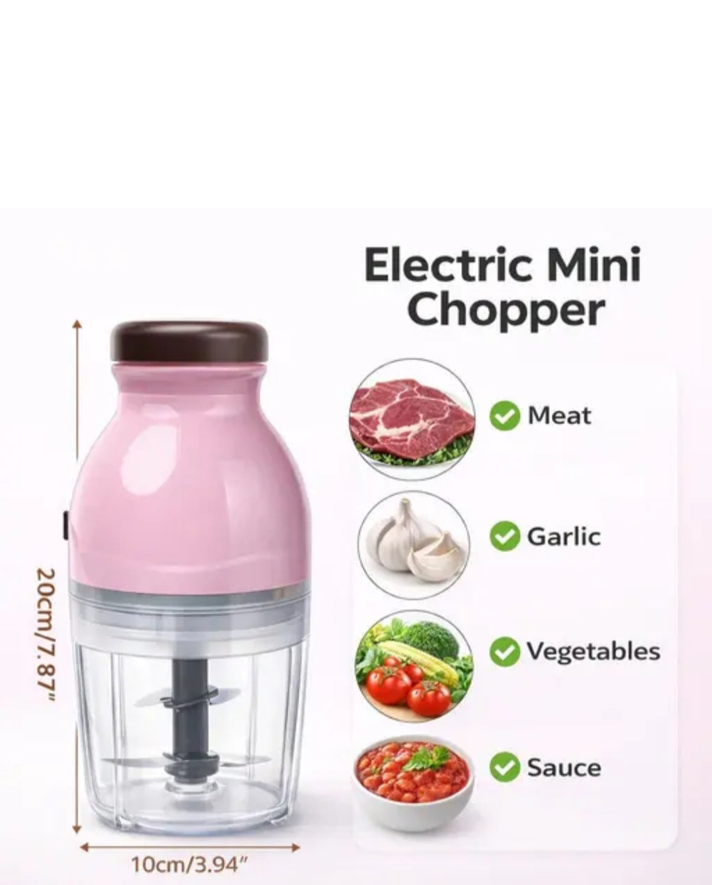 Mini food cutter